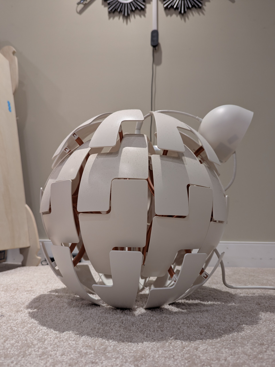 Ikea PS 2014 White Pendant Lamp