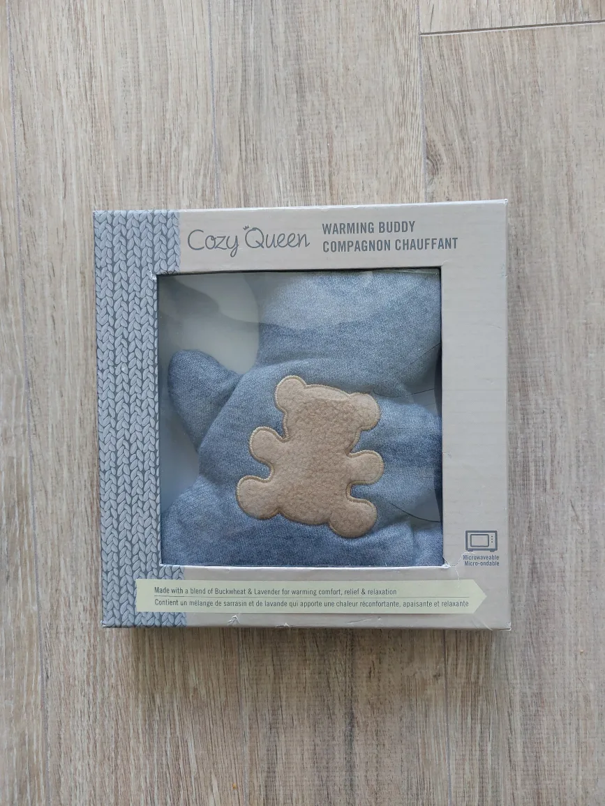 BRAND NEW Cozy Queen Warming Buddy - Microwaveable thumbnail