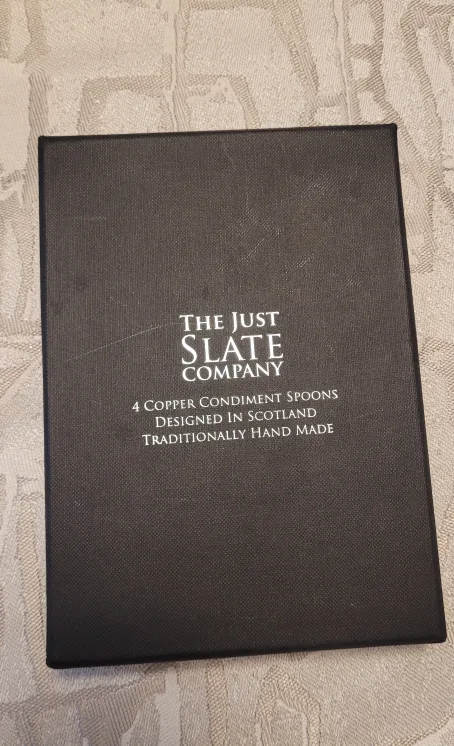 New in box The Just Slate Company Condiment Spoons 🇨🇦🍁 image indicator(4)