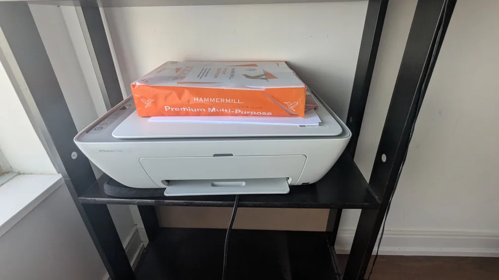 HP DeskJet 2755e All-in-One Printer with Paper thumbnail