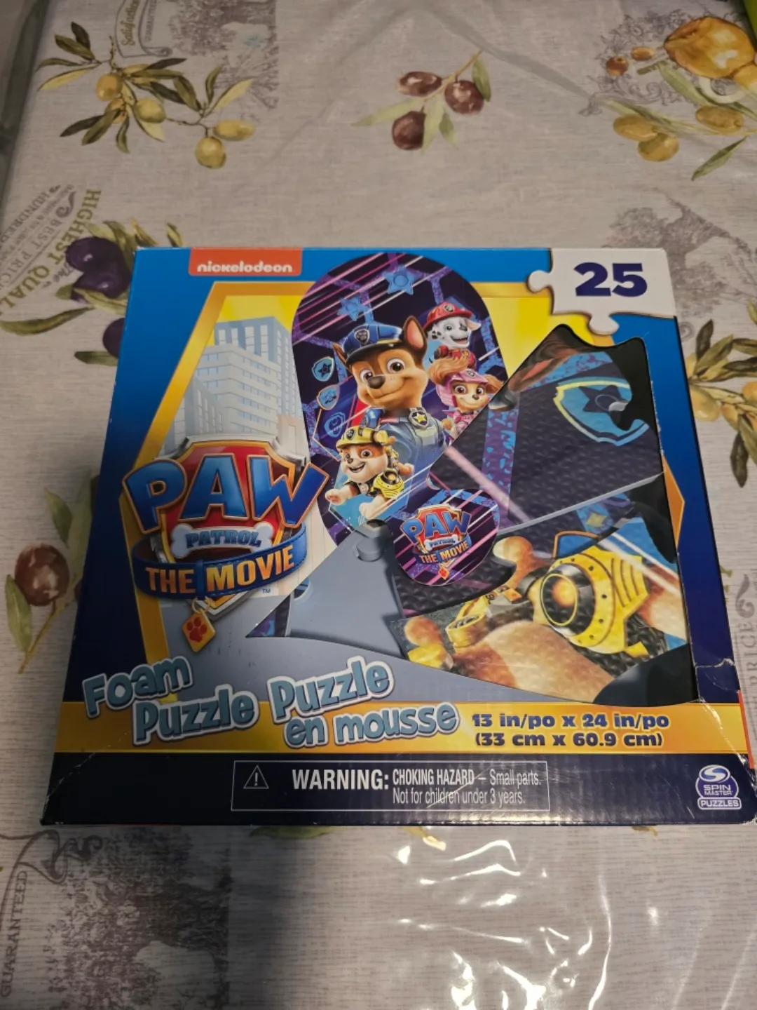 Paw Patrol The Movie 25-Piece Foam Puzzle thumbnail