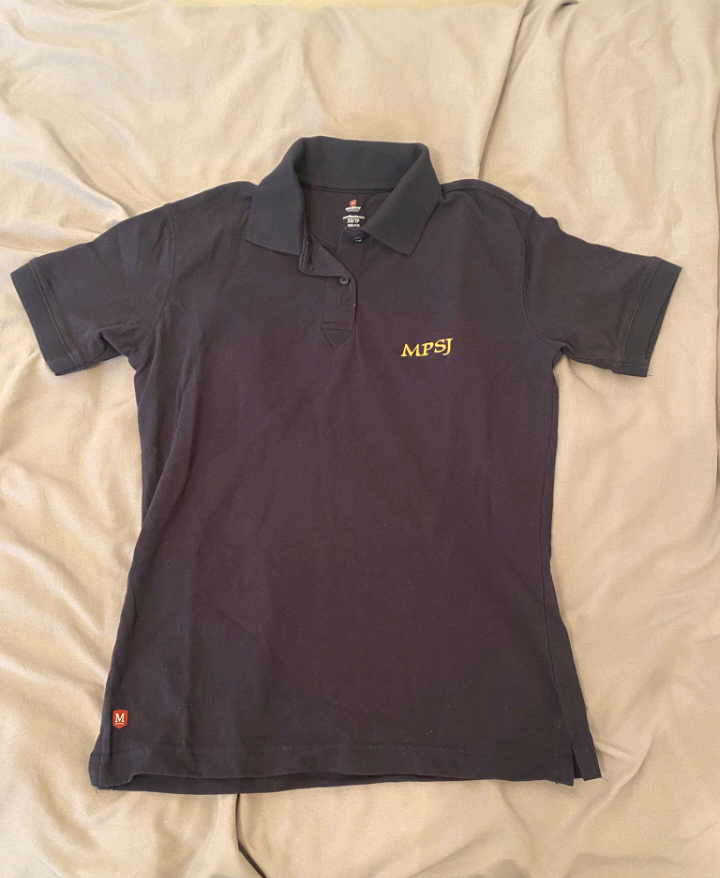 NEW MPSJ McCarthy Uniforms XS Girls Polo Shirt