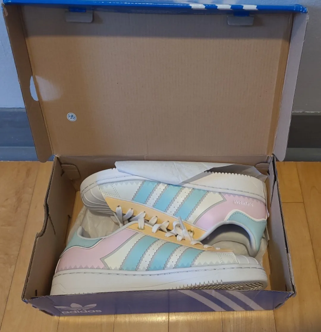Adidas Superstar Women's Shoes - Pastel - Size 9 image indicator(4)