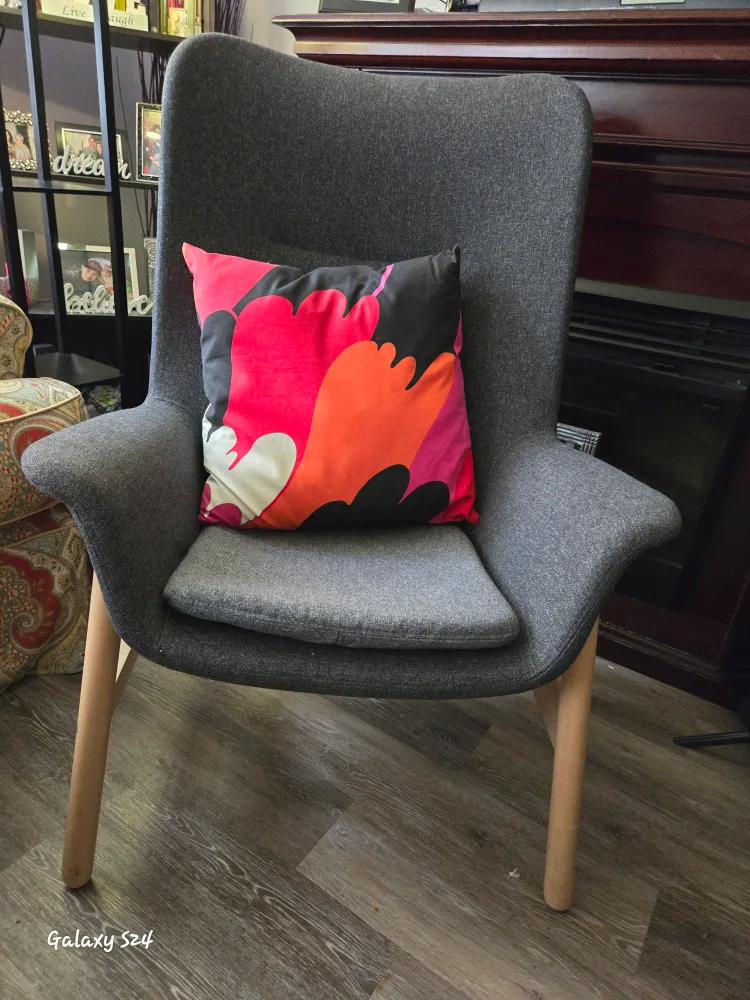 IKEA Vedbo Armchair High - Gunnared Dark Gray thumbnail