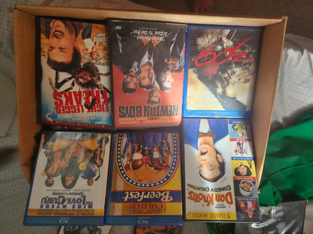 Box of DVDs - Various Titles image indicator(2)