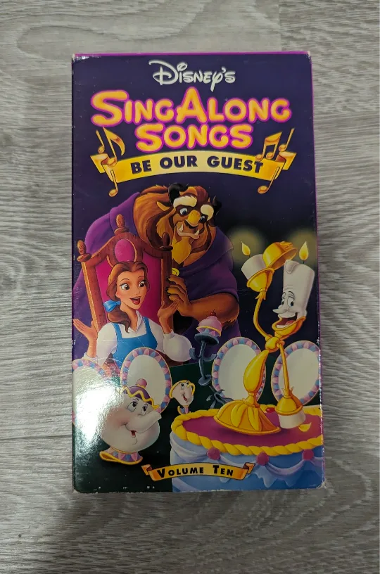 Disney Sing-Along Songs: Be Our Guest VHS Movie thumbnail