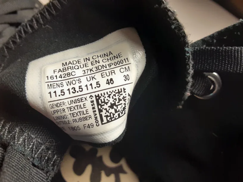 Converse [CorDura] | Chuck Taylor All Star High Tops | M:11.5 image indicator(7)