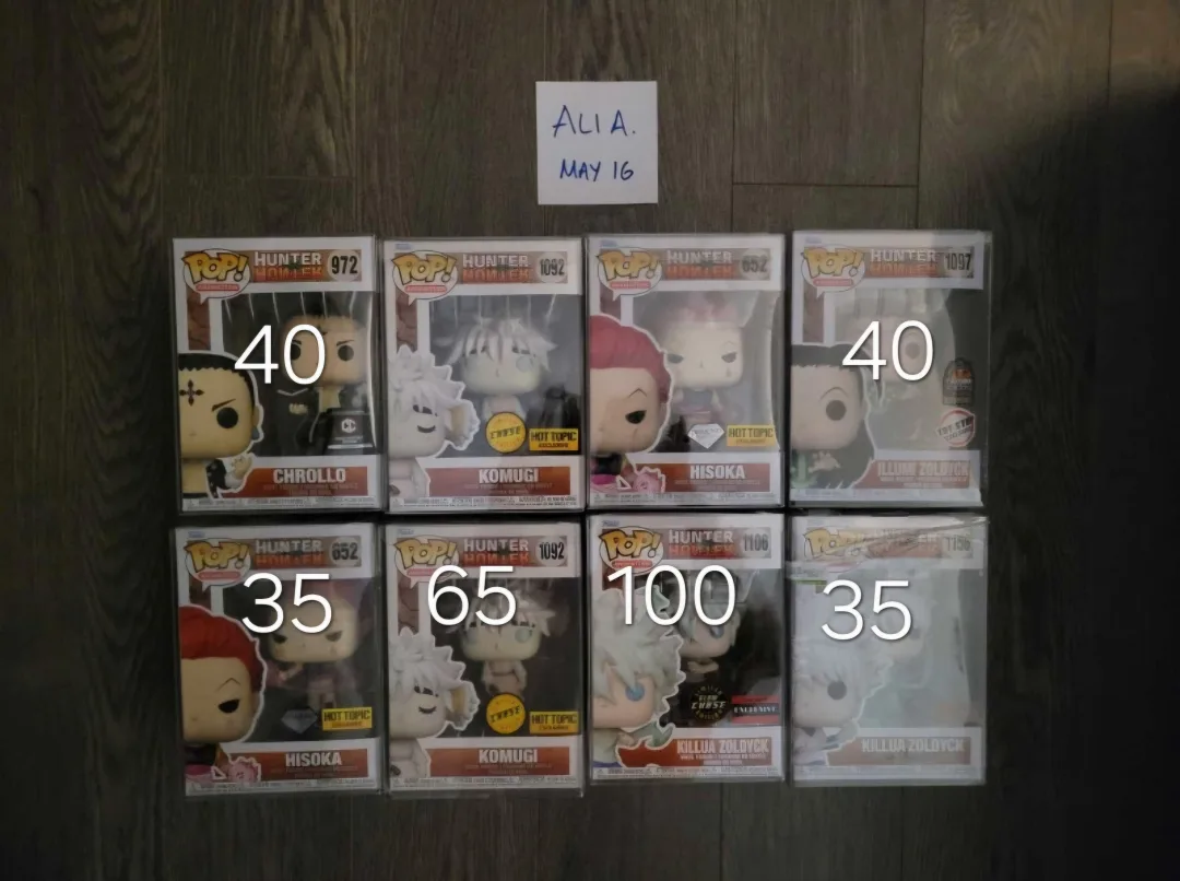 Hunter x Hunter Funko Pops thumbnail