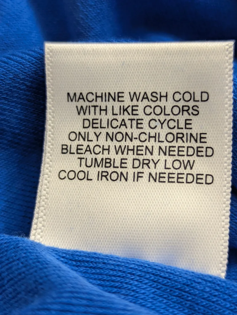 NEW SMALL Womens Juicy Couture Vintage Royal Blue Terry Jumpsuit image indicator(7)