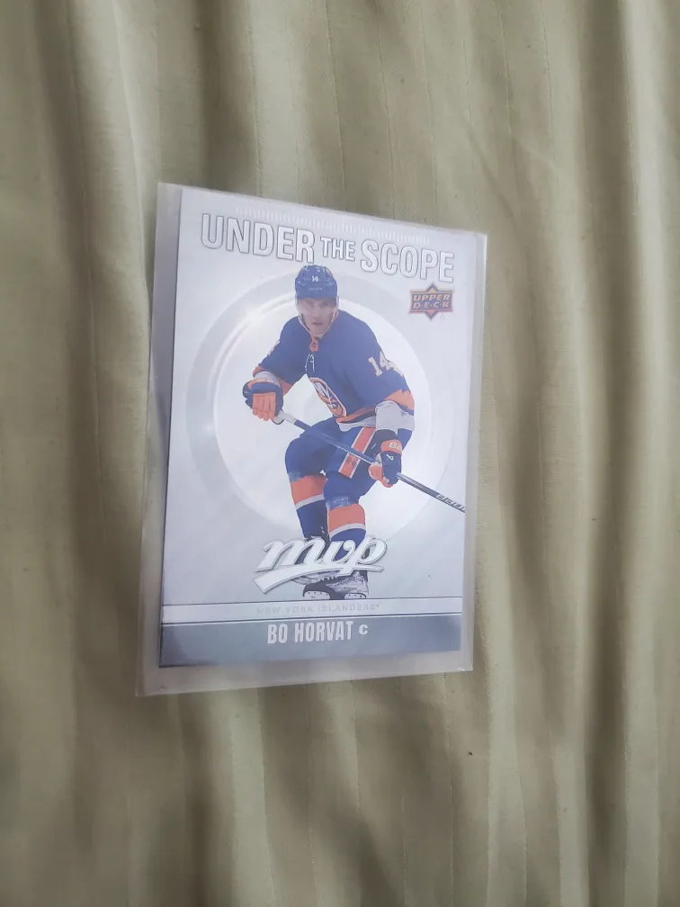 Bo Horvat Upper Deck Hockey Card thumbnail