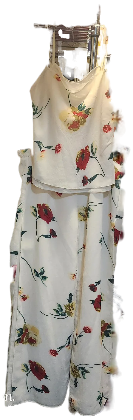 Floral Cami Top and Pants Set thumbnail