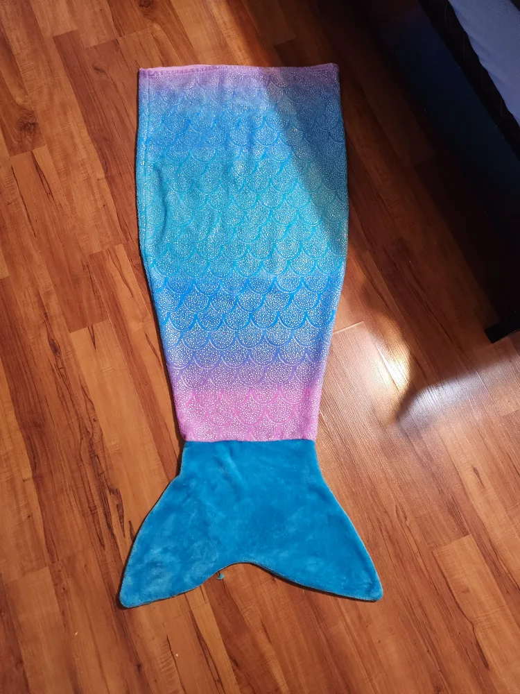 Mermaid tail blanket 2 available thumbnail