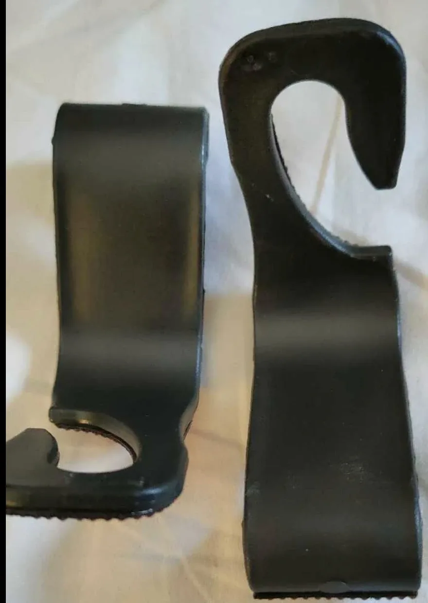 Bling Car Headrest Hooks - Red Rhinestone image indicator(2)