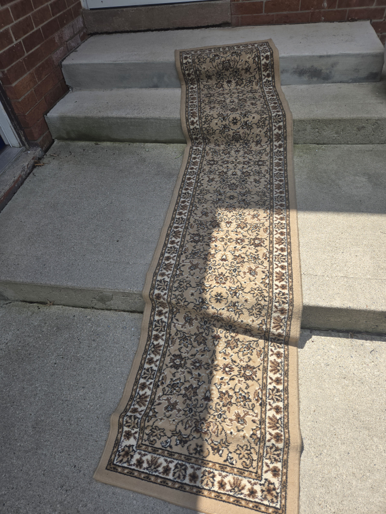 Patterned Hallway Runner Rug - photo 2