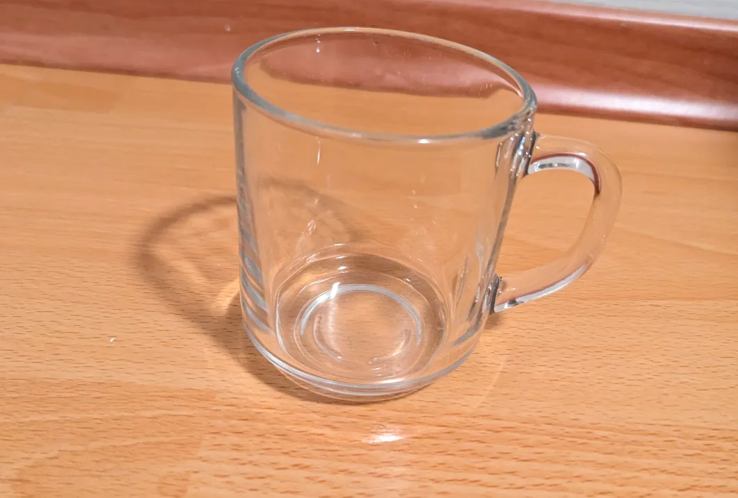 Clear Glass Mug thumbnail