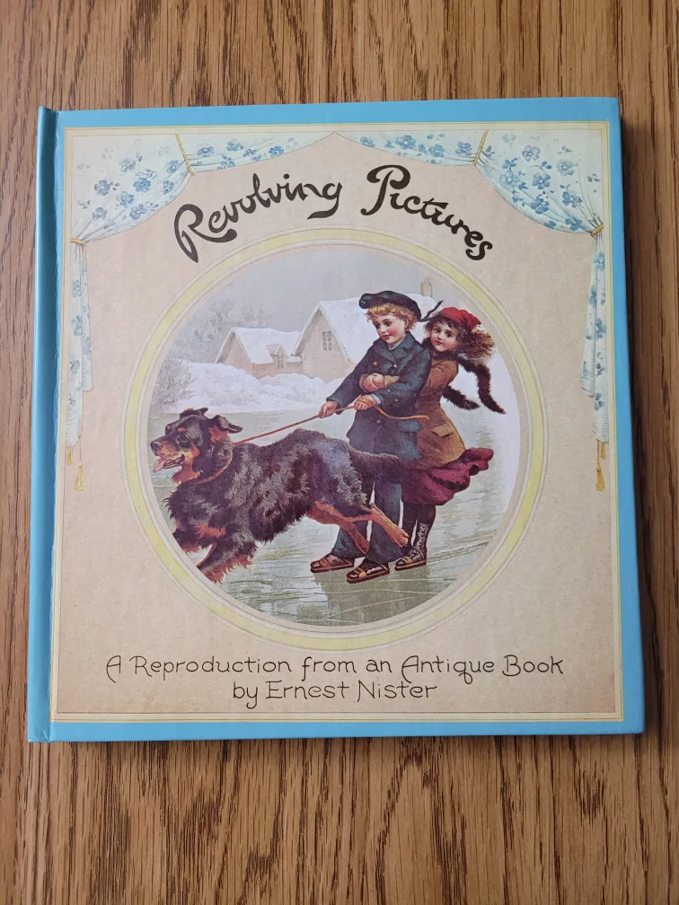 Revolving Pictures Antique Book by Ernest Nister thumbnail