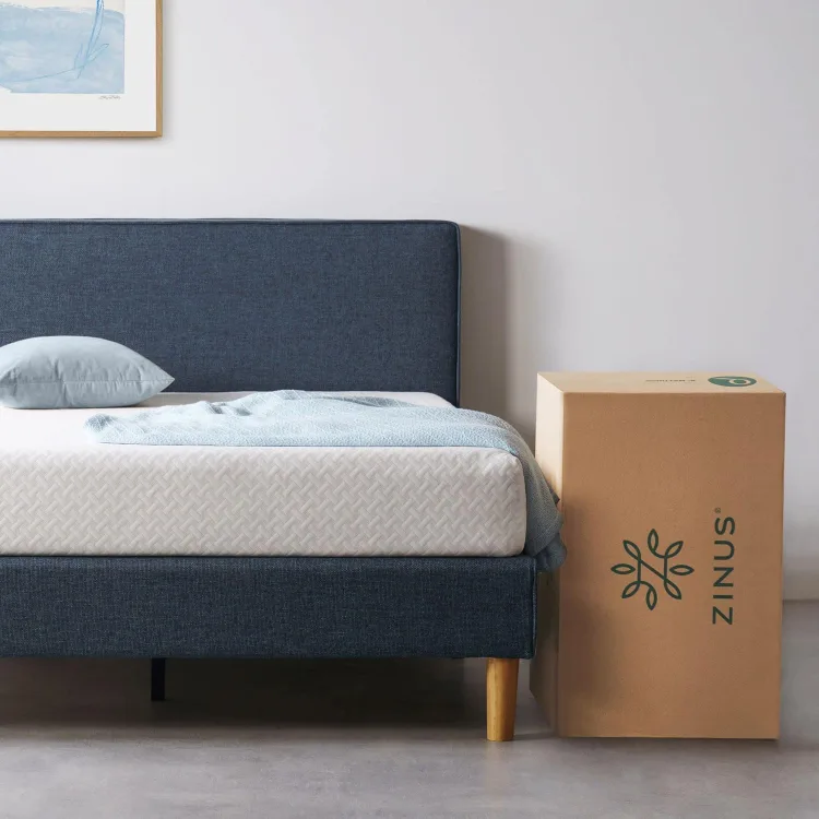 Zinus 8 Inch King Size Green Tea Cool Memory Foam Mattress NEW thumbnail