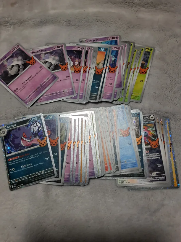 Pokemon Cards - Gengar, Houndstone, Gourgeist & More! thumbnail