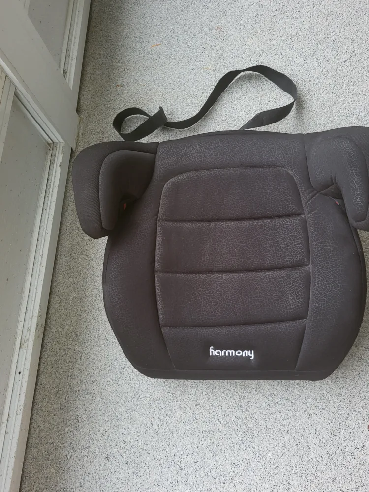 Harmony Black Booster Car Seat thumbnail