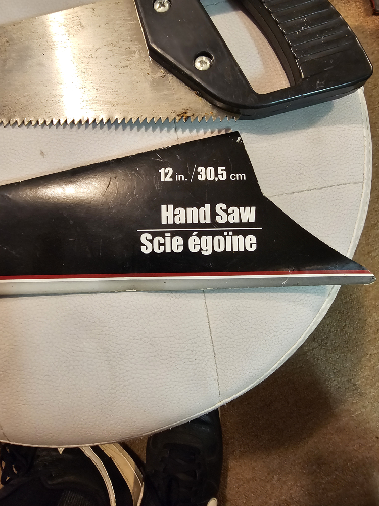 Vintage Tool Bench Hand Saw - 12 in. - photo 2