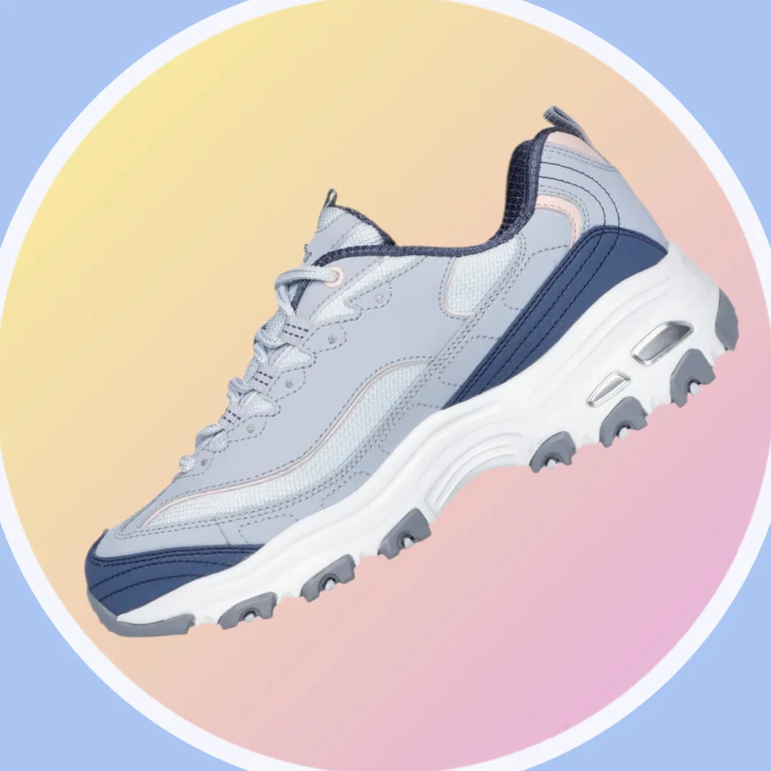 NEW Sz 9 Skechers D'Lites - Popular Vote Sneakers image indicator(9)