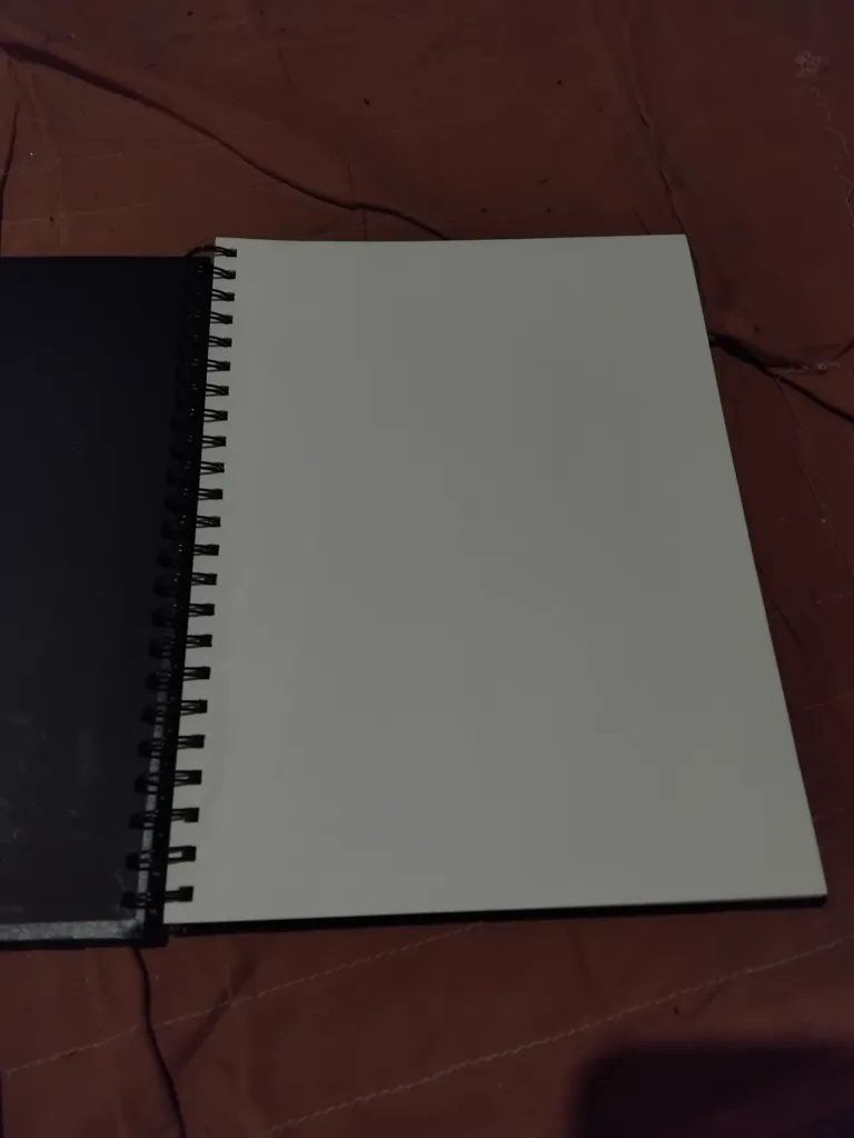 Black Spiral Sketchbook image indicator(2)
