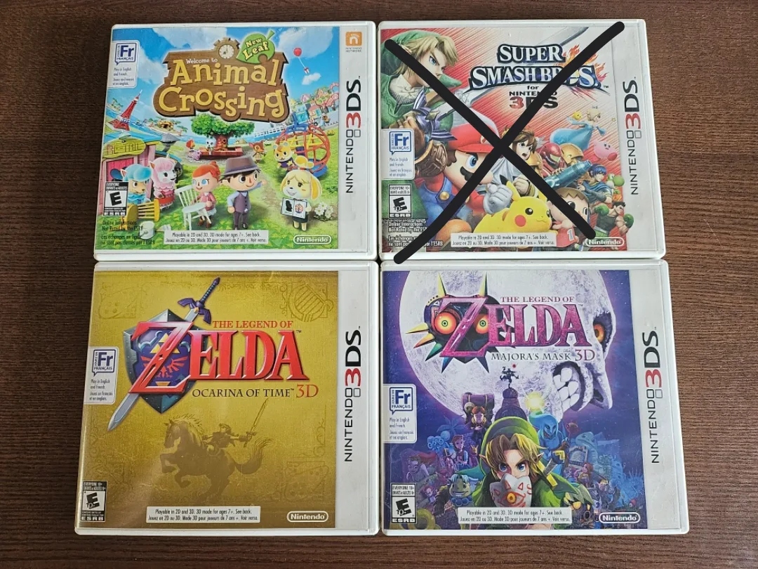 Nintendo 3DS Games: Zelda, Animal Crossing, Smash Bros thumbnail