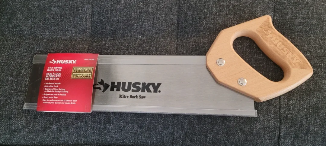 Brand New Husky 14 in Mitre Back Saw 🇨🇦🍁 thumbnail