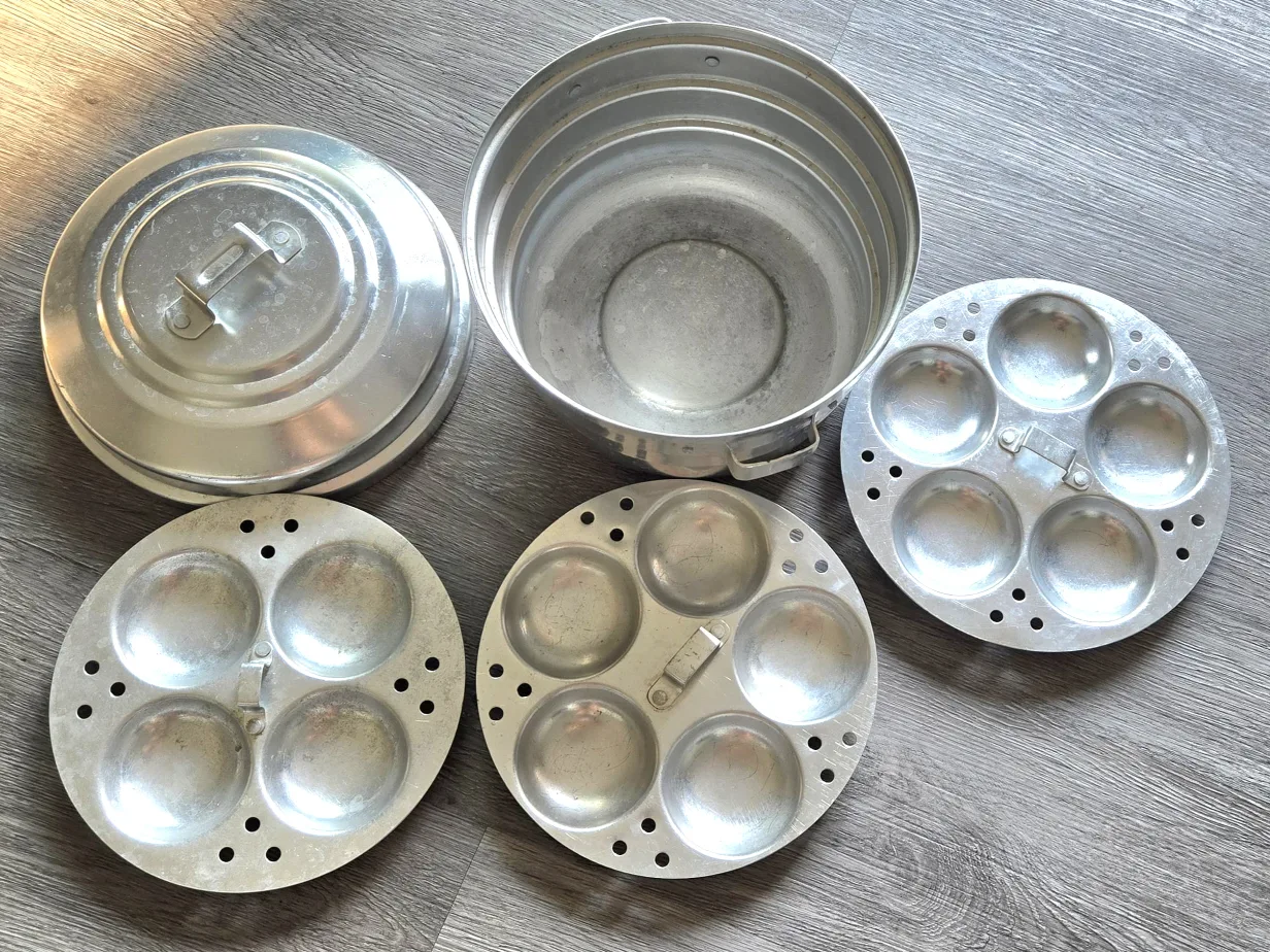 Aluminum Idli Steamer thumbnail