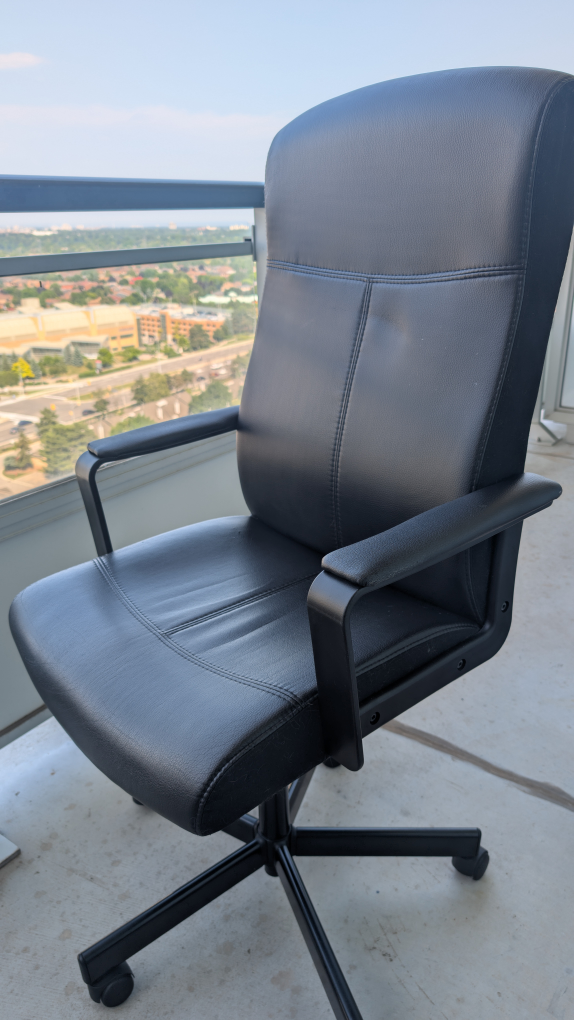 IKEA Black Office Chair - photo 5