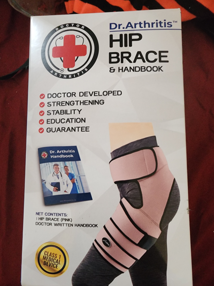 Dr. Arthritis Hip Brace & Handbook (Pink)