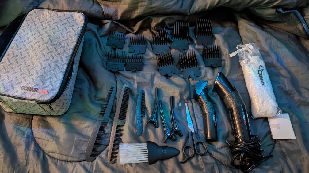 ConairMAN 20-Piece Complete Haircut Kit thumbnail