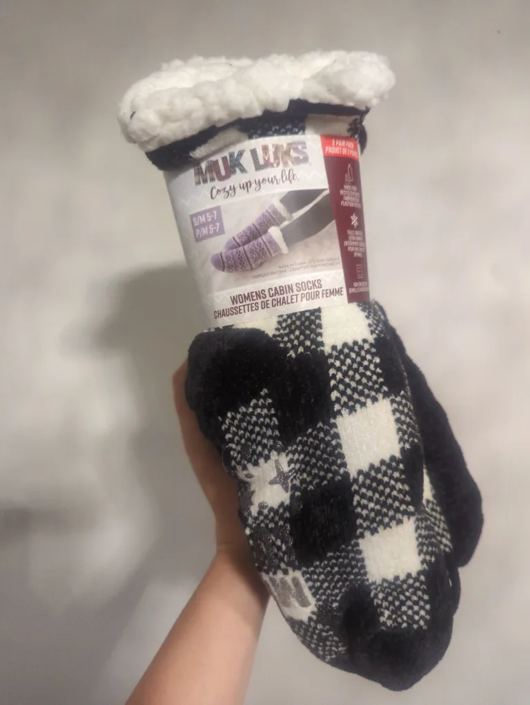 Muk Luks Women's Cabin Socks, Size S/M (5-7) thumbnail