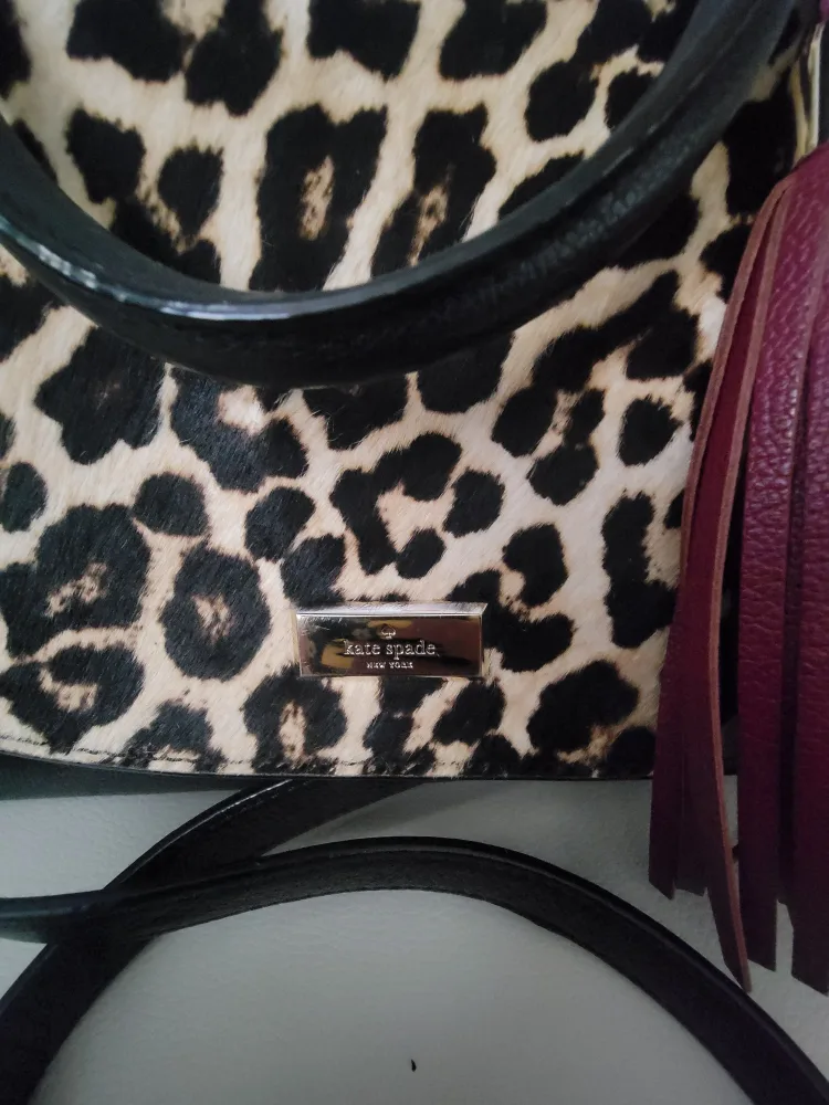 Kate Spade Leopard Print Satchel image indicator(2)