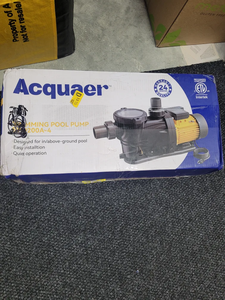Acquaer Swimming Pool Pump 200A-4 image indicator(2)