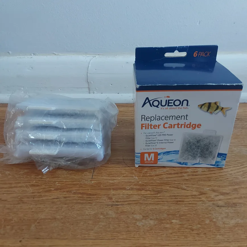 4 NEW Aqueon Replacement Filter Cartridge - Medium image indicator(2)