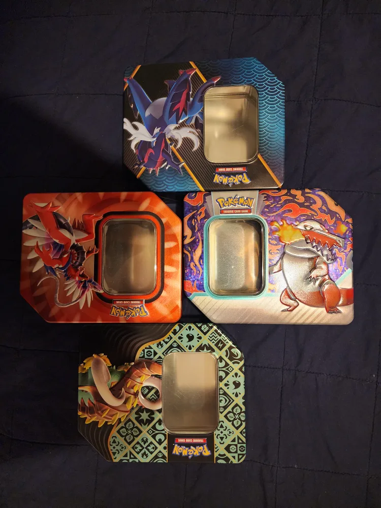 Pokemon TCG Trading Card Game Tins thumbnail