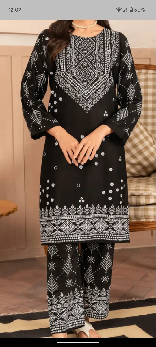 medium kurta set brand new thumbnail