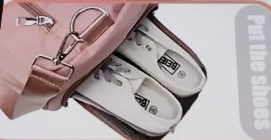 Pink Gym Bag - Lightweight & Portable image indicator(4)