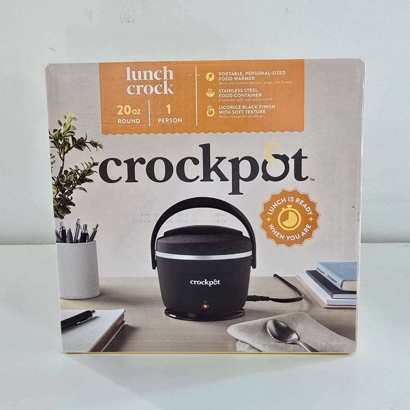 Crockpot Lunch Crock Food Warmer - New! thumbnail