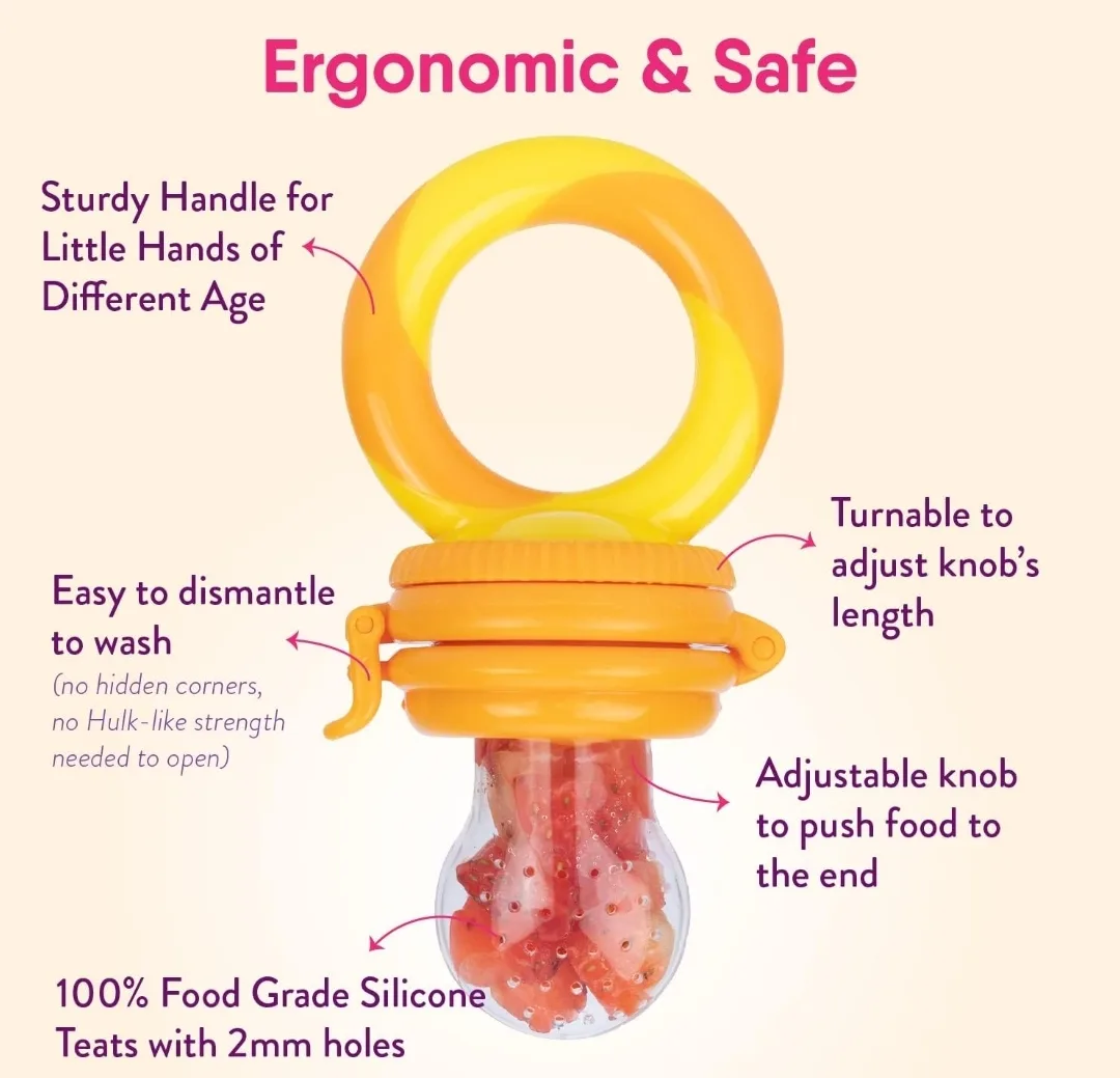 New NatureBond Baby Fruit Feeder Set 🇨🇦 🍁 image indicator(4)