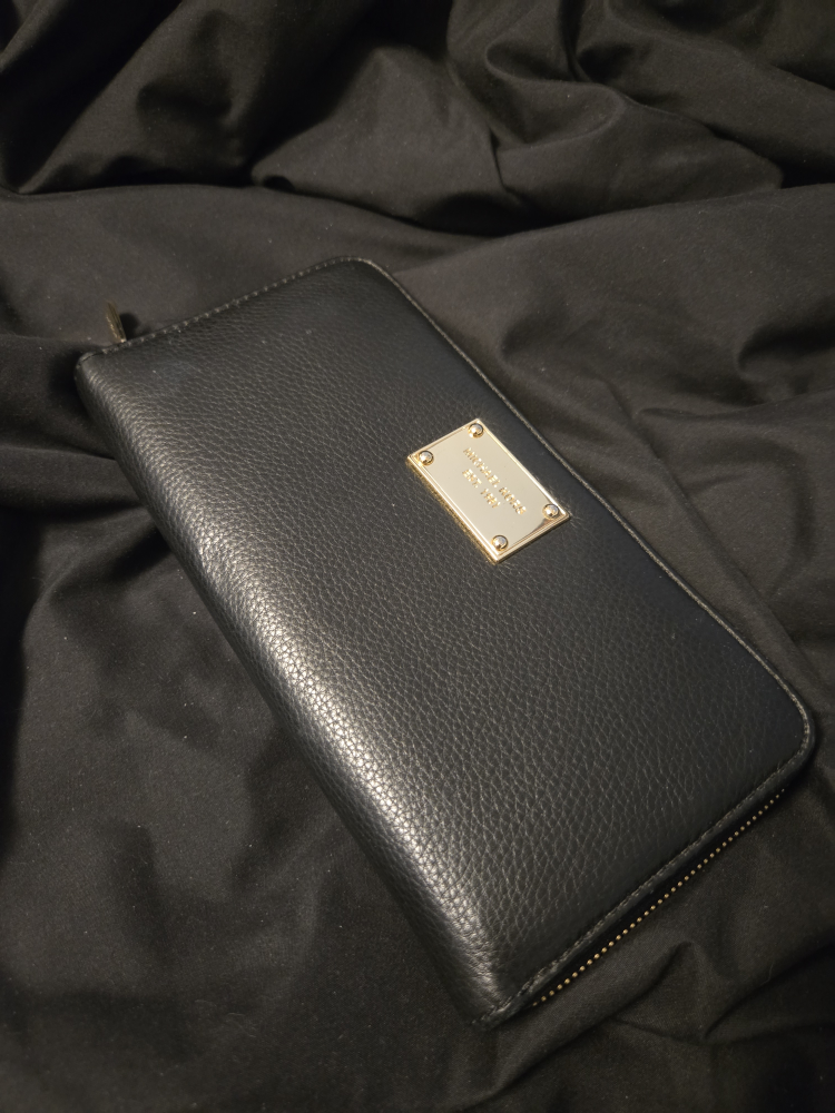 Michael Kors Black Leather Wallet