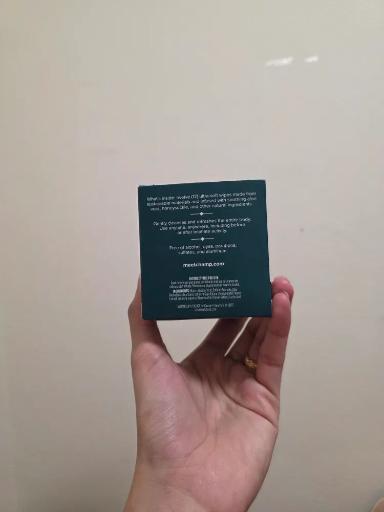 Champ Cleansing Body Wipes - Fragrance-Free image indicator(2)