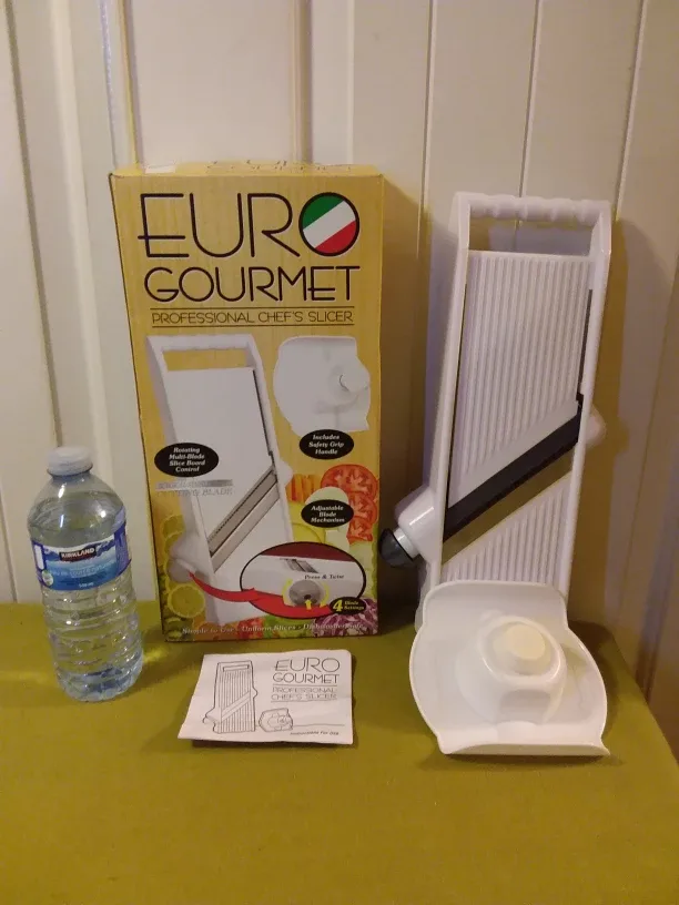 ➡️ Euro Gourmet Professional Chef's Slicer  👩‍🍳👨‍🍳 image indicator(3)