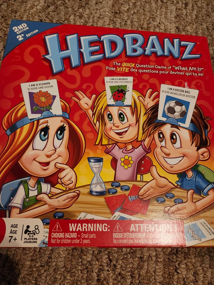 Hedbanz 2nd Edition & Pictionary Board Games thumbnail
