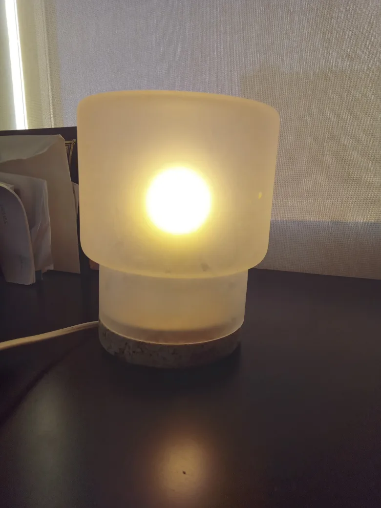 Frosted Glass Table Lamp thumbnail