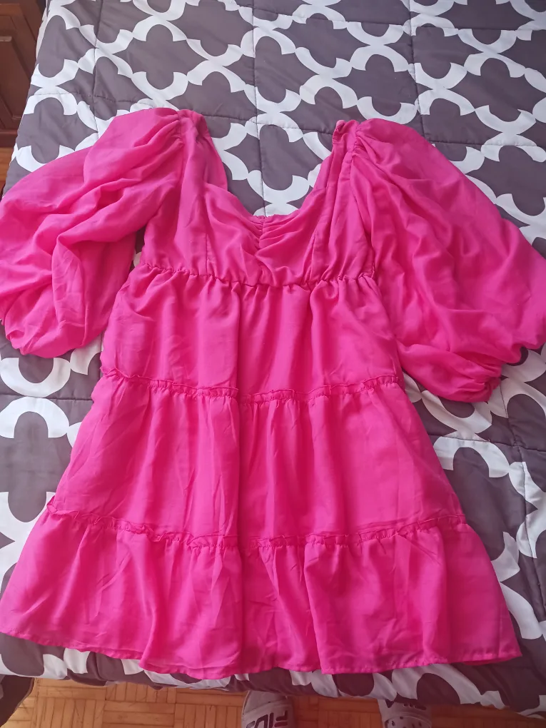 Beyond Words Pink Dress - Size XL thumbnail
