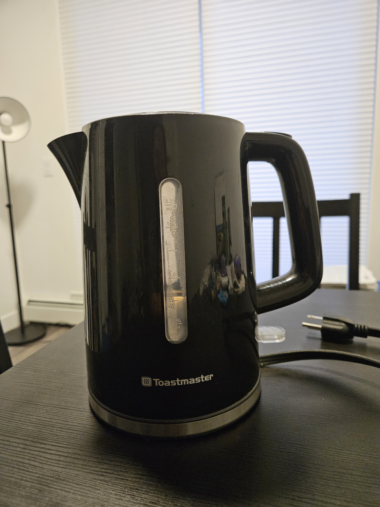 Toastmaster Electric Kettle - Black