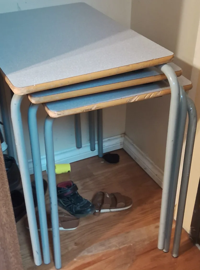 3 stackable table (delivery available) thumbnail
