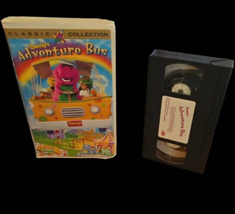 Barney's Adventure Bus VHS Tape image indicator(3)